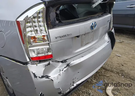 2011 Toyota Prius Two from USA, damaged, VIN JTDKN3DU5B5326312